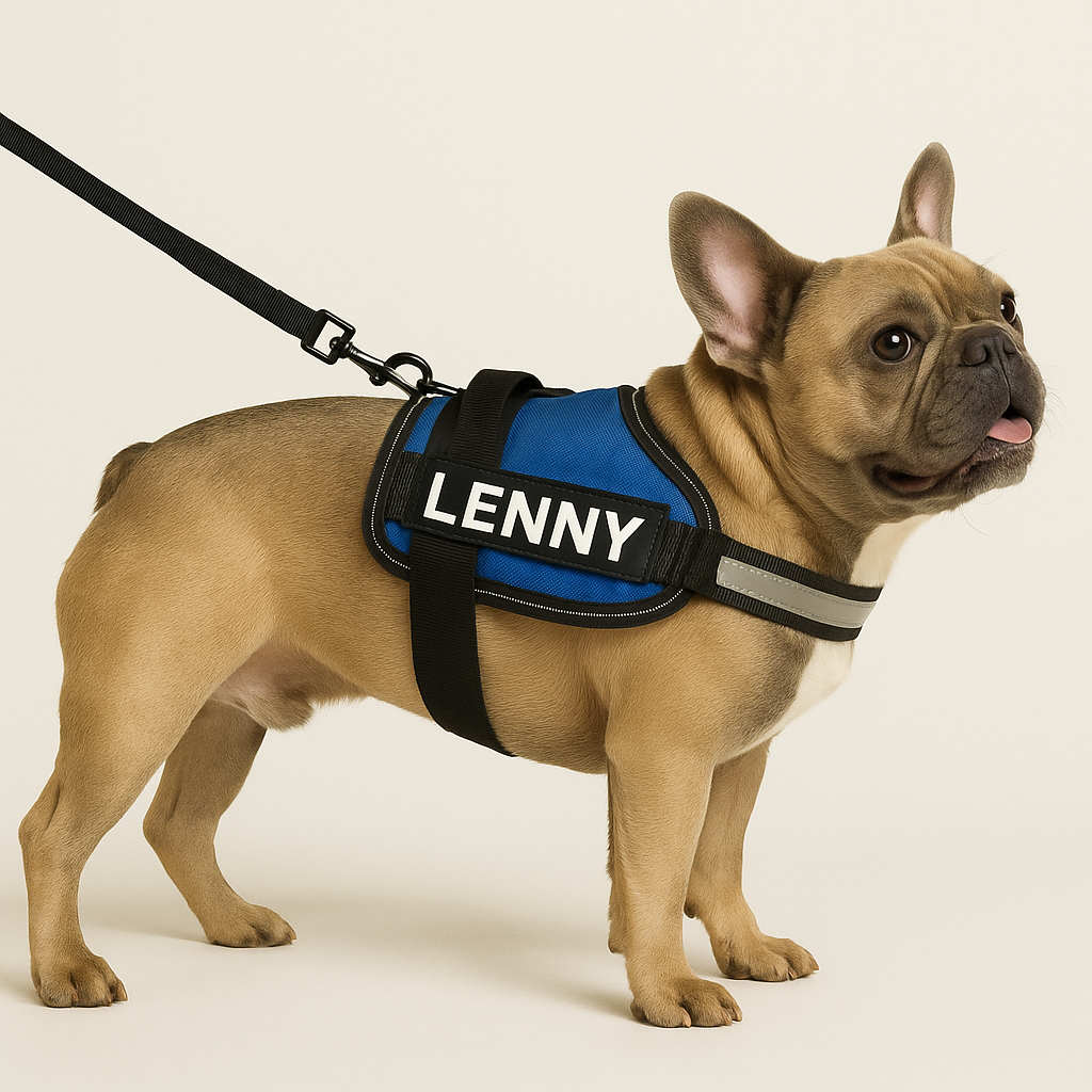 Personalized No Pull Dog Harness with Custom Name Tag