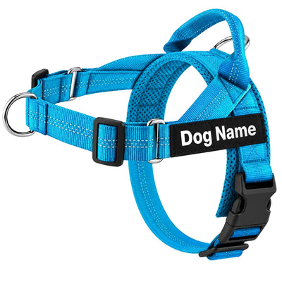 Personalised Lightweight Dog Harness with Name Patch