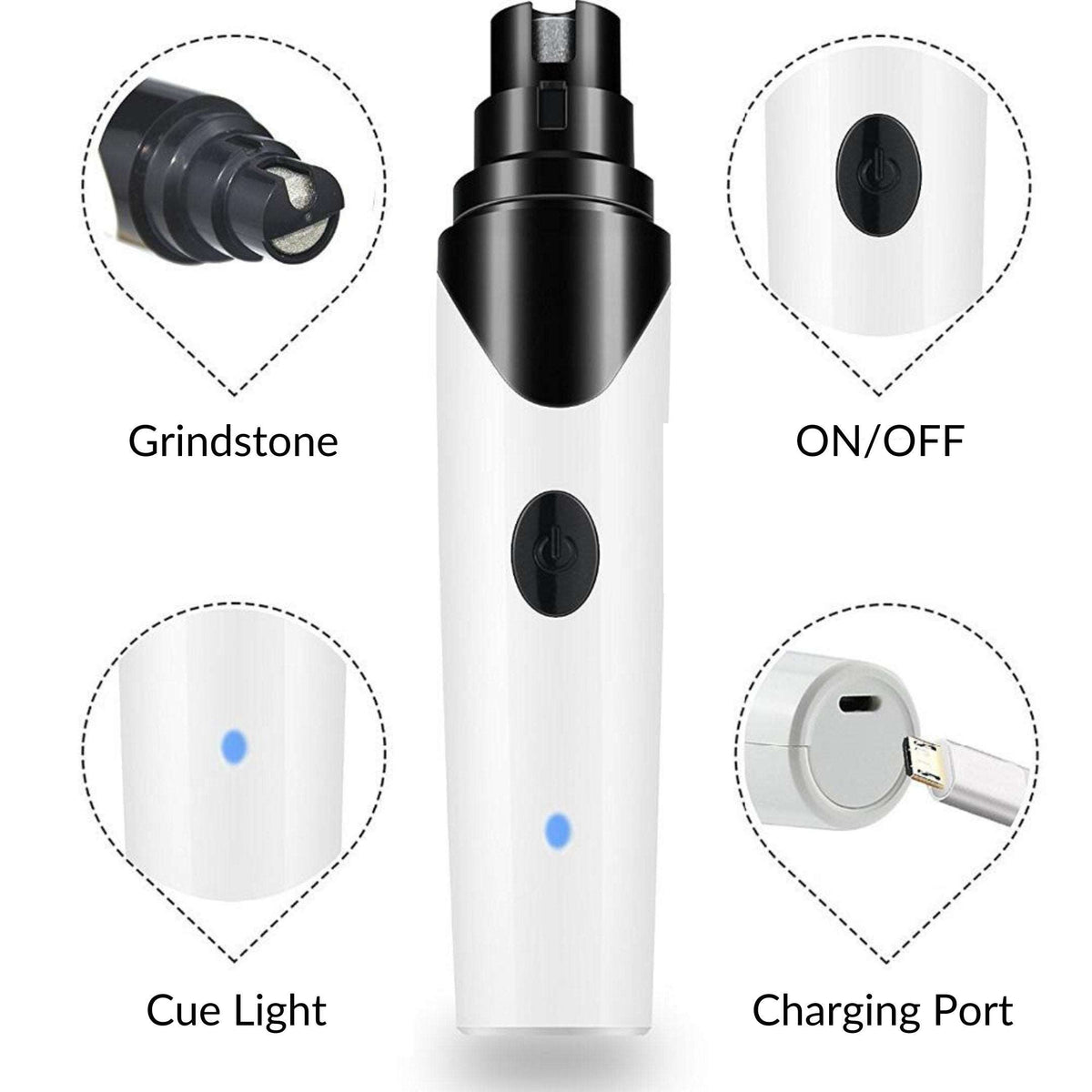 Portable Dog Nail Grinder - Waggy Tails